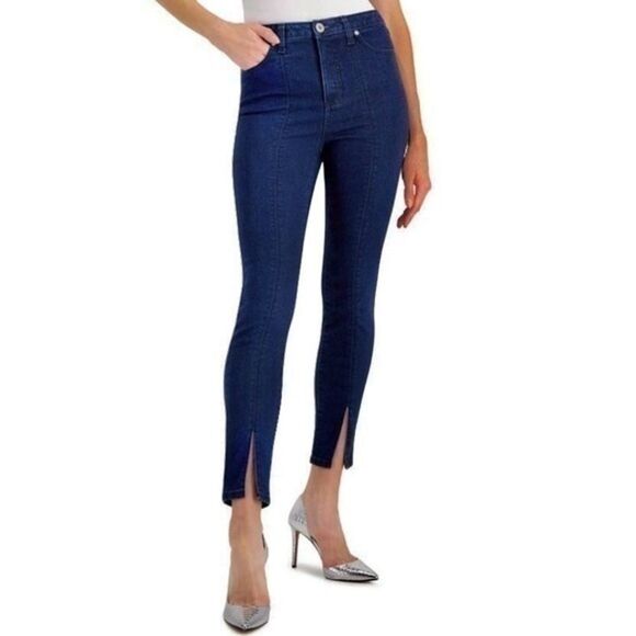 Split Hem Skinny Jeans 0/25 - Picture 1 of 5